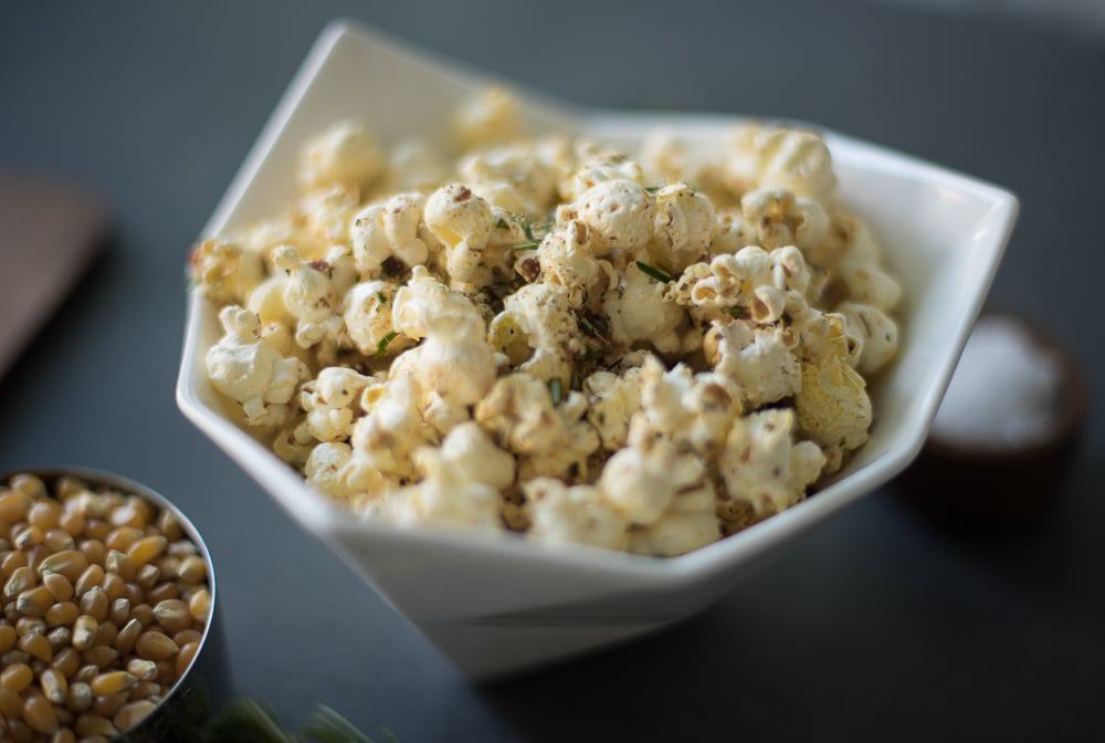 Cheesy Italian Popcorn A healthy snack for everyone