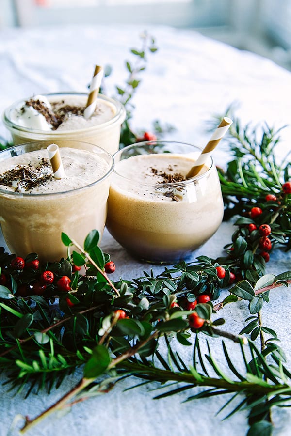 Vegan Earl Grey Chocolate Shakes: The only vegan Christmas recipes you need for a special Christmas day. Eating vegan doesn't mean you need to miss out on a delicious Christmas dinner!