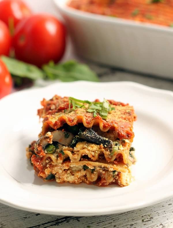 The Best Easy Vegan Lasagna Lasagna at Christmas? Yummy! This Easy Vegan Lasagna is an amazing meatless, dairy-free lasagna packed with a hummus tofu ricotta that’ll please any carnivore! It's so good, you have to try it!