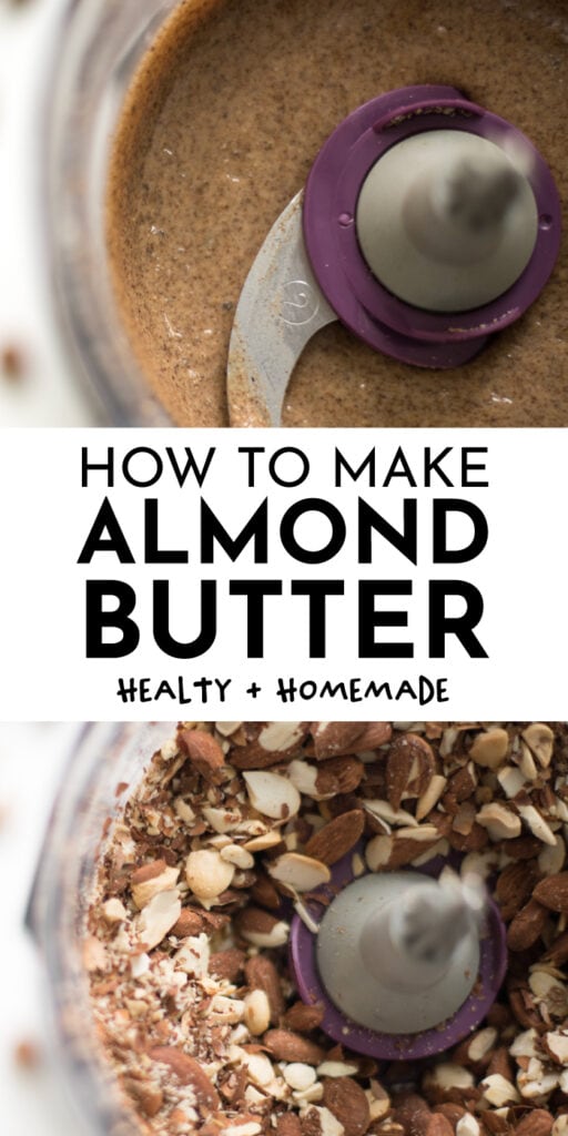 How to Make Almond Butter (in 1 Minute!) - Almond Butter Recipe