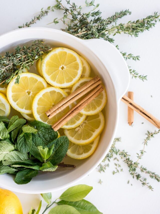 Fresh Lemon and Rosemary Stovetop Potpourri Recipe – Home Cooking Memories