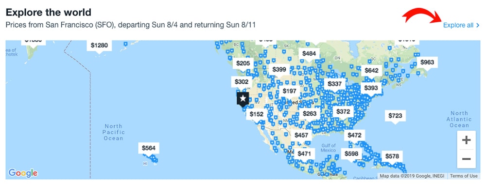 Kayak: one of the best ways to find cheap flights