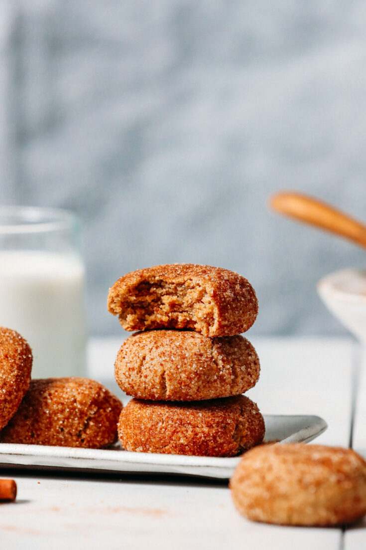 vegan snickerdoodle cookies