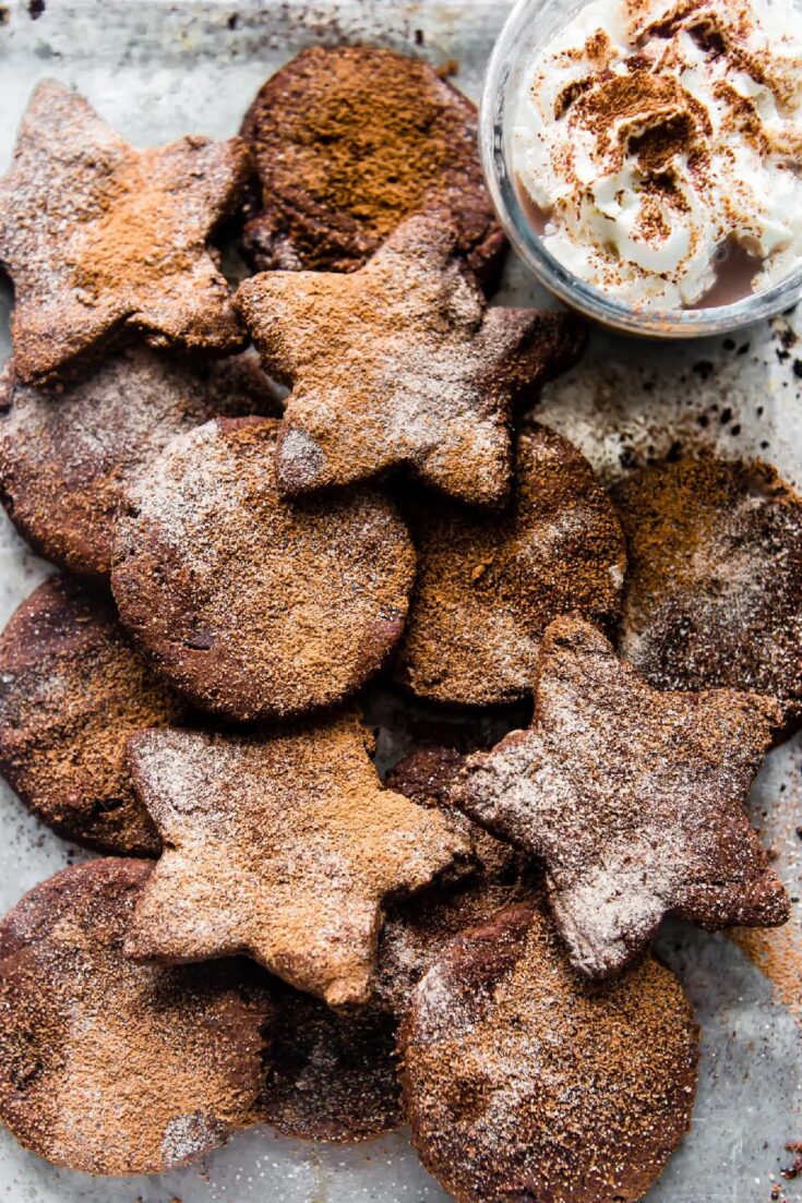Mexican Hot Chocolate Sugar Cookies