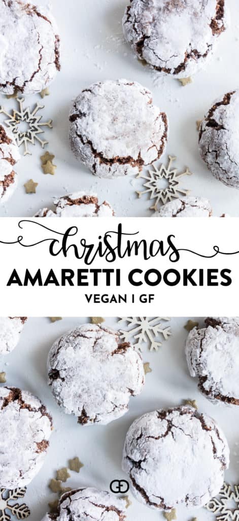 Christmas is coming and who doesn't enjoy a delicious cookie? These Vegan Christmas cookies are easy to bake and are the perfect homemade Christmas gift. #christmascookies #vegan #glutenfree #veganrecipes #christmasrecipes #cookierecipes #homemadechristmasgifts