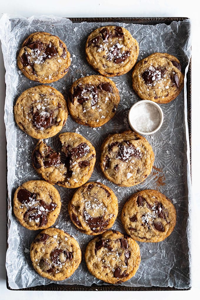 Vegan Chocolate Chunk Cookies