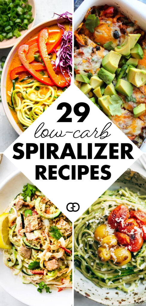 spiralizer recipe pin