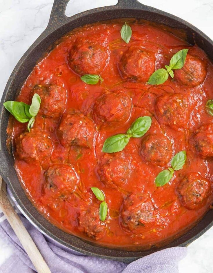Super Easy Vegan Meatballs