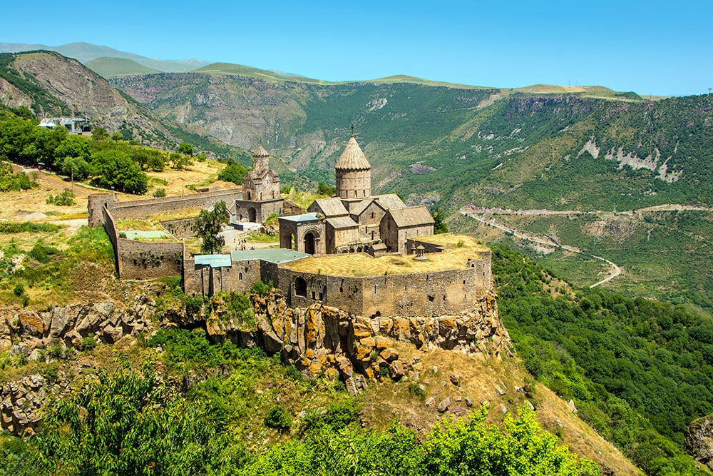 Medieval Tatev monastery, Armenia: a cheap destination to travel to this year!