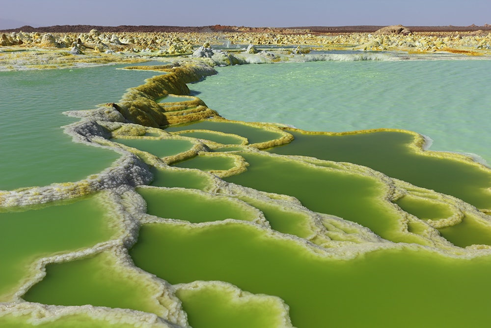 Dallol Volcano, Ethiopia: one of the cheapest countries to visit in Africa