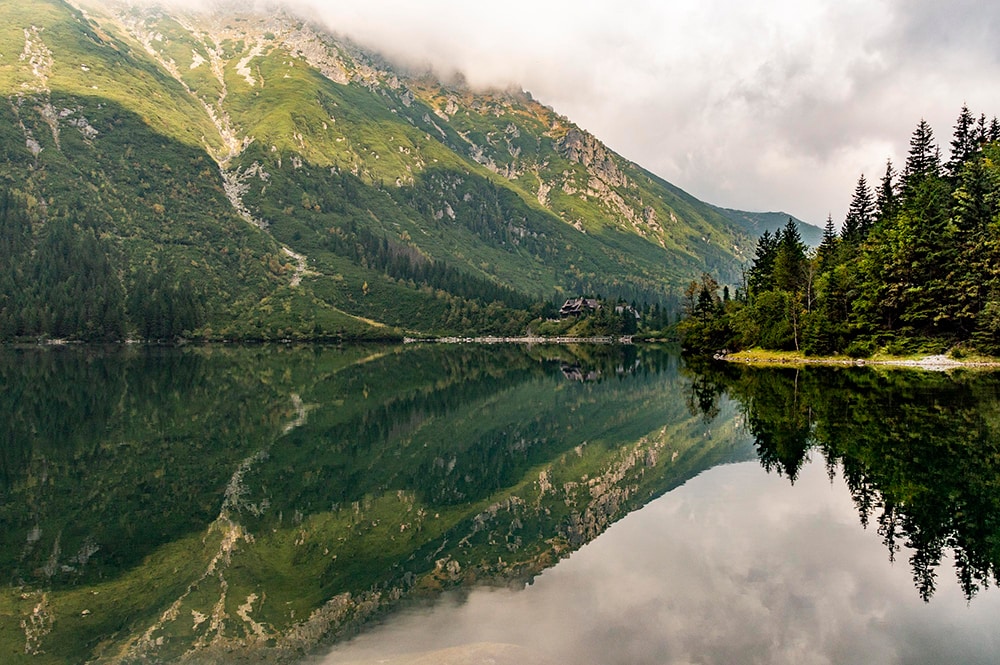 A beautiful lake, Poland