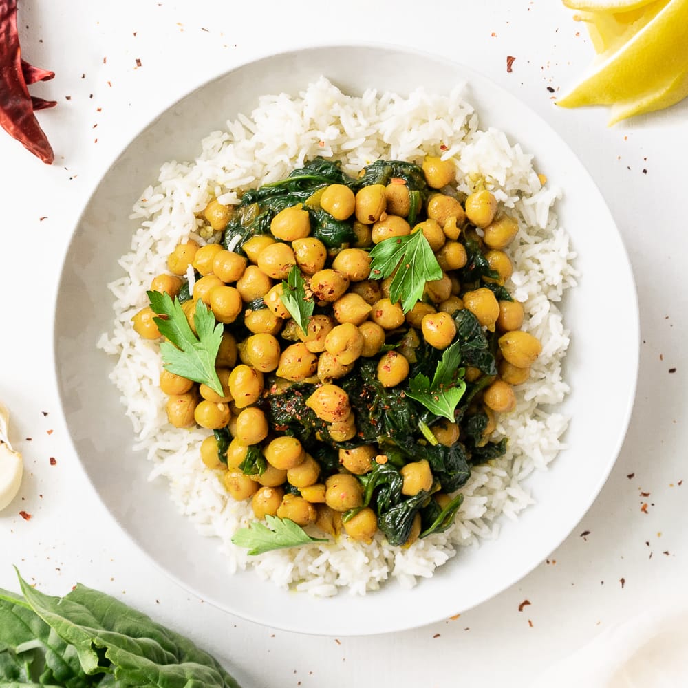 10-Minute Chickpea Curry-image