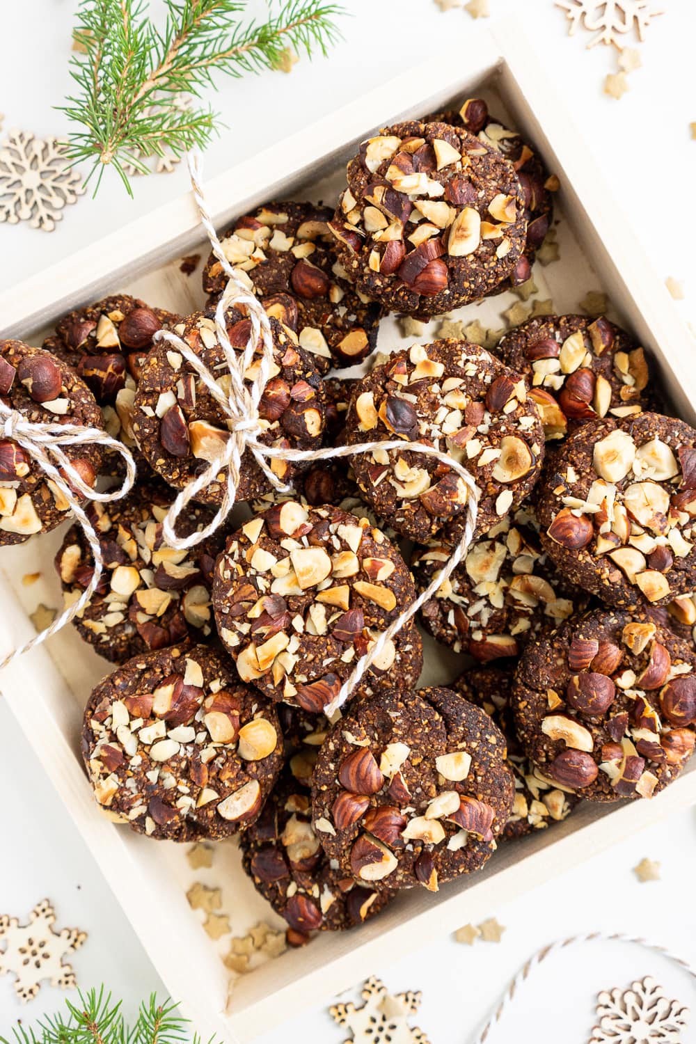 Chocolate Hazelnut Cookies No Sugar Gathering Dreams