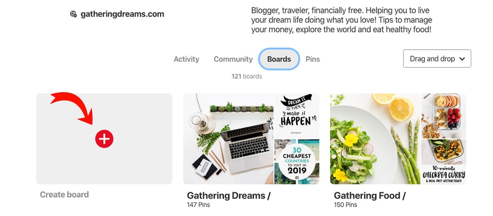 How to set up Pinterest group boards when you start a new blog