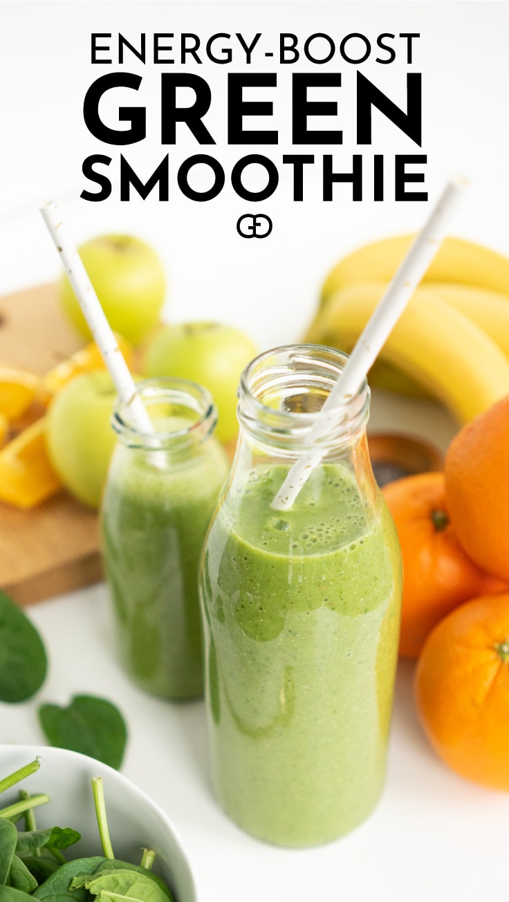 Energizing Green Smoothie Recipe - Gathering Dreams