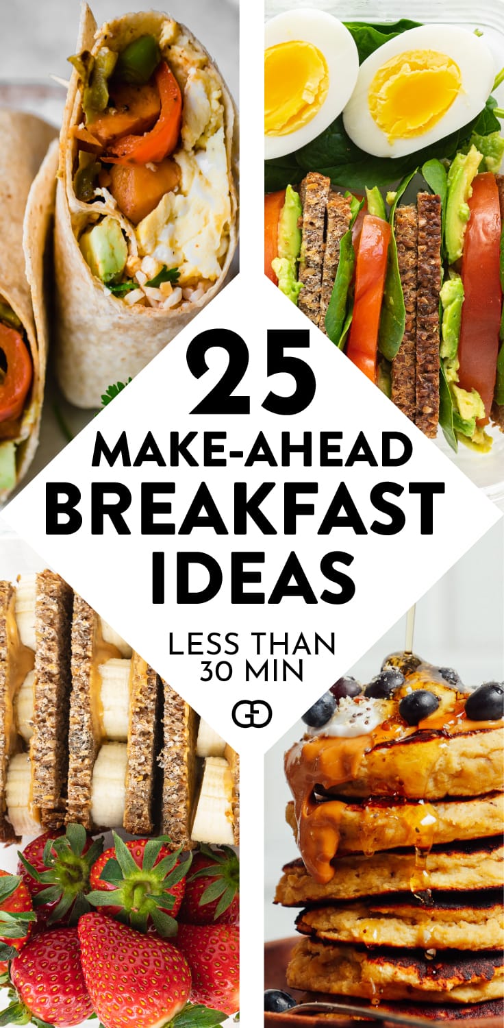 25 Healthy Breakfast Meal Prep Ideas For Busy Mornings