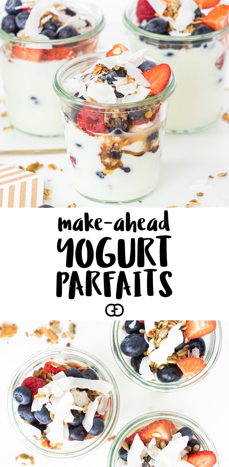 Fruit And Yogurt Parfaits (perfect To Make-ahead)