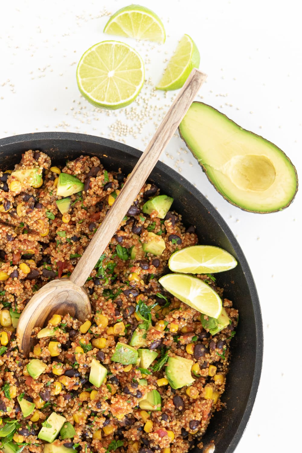 One-Pan Mexican Quinoa (Vegan, Gluten-Free) - Gathering Dreams