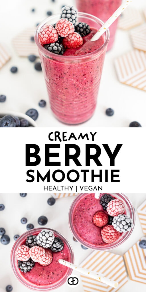 Healthy Berry Smoothie - Gathering Dreams