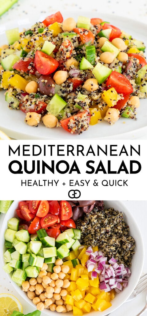 Mediterranean Quinoa Salad - Gathering Dreams
