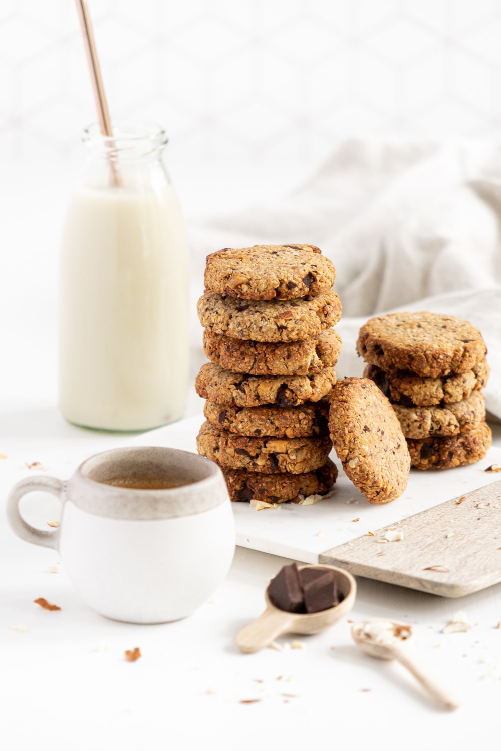 Creative Gingerbread Man Ceramic Mugs Cute Breakfast Oatmeal Milk