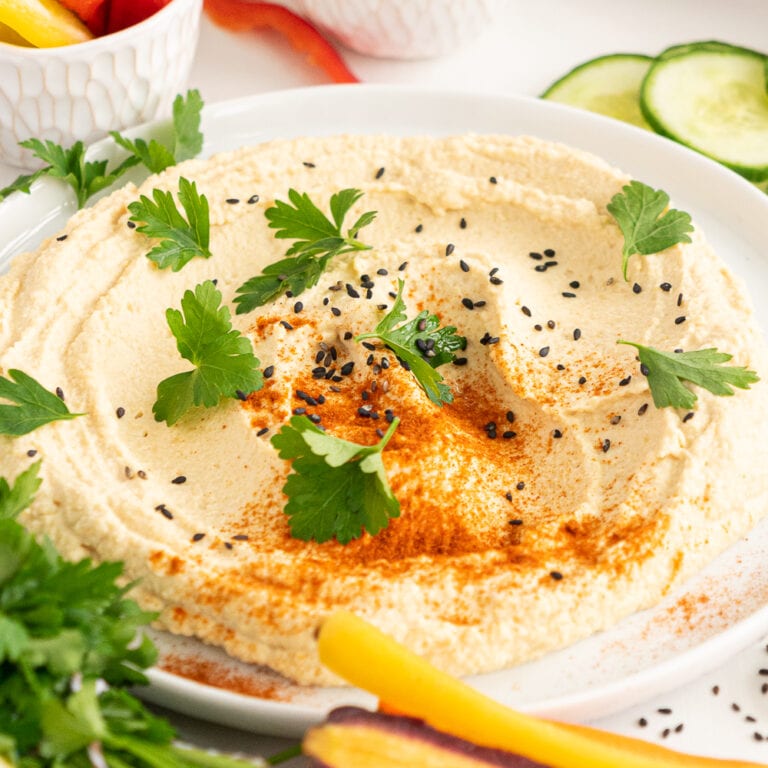 Easy Hummus Recipe (Creamy & Fast) - Gathering Dreams