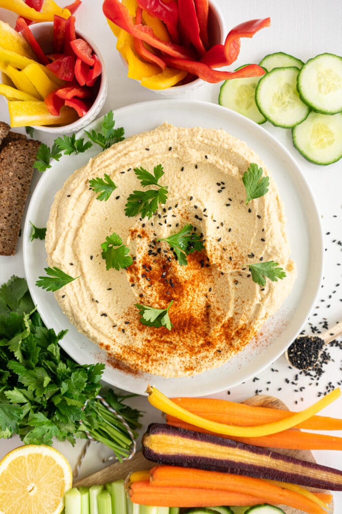 Easy Hummus Recipe (Creamy & Fast) Gathering Dreams