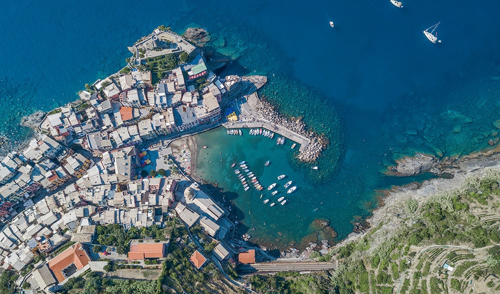Aerial drone photography as an example of the top stock photos to sell online