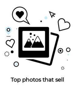 Icon: "Top photos that sell"