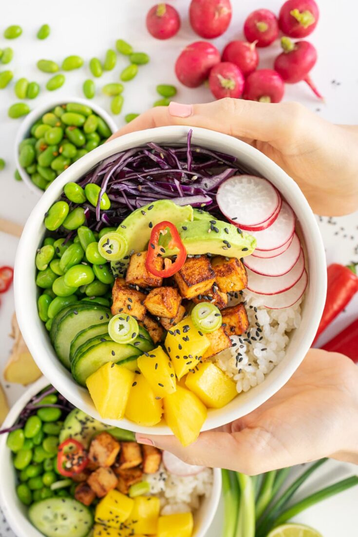 Image for Vegan Tofu Poke Bowl
