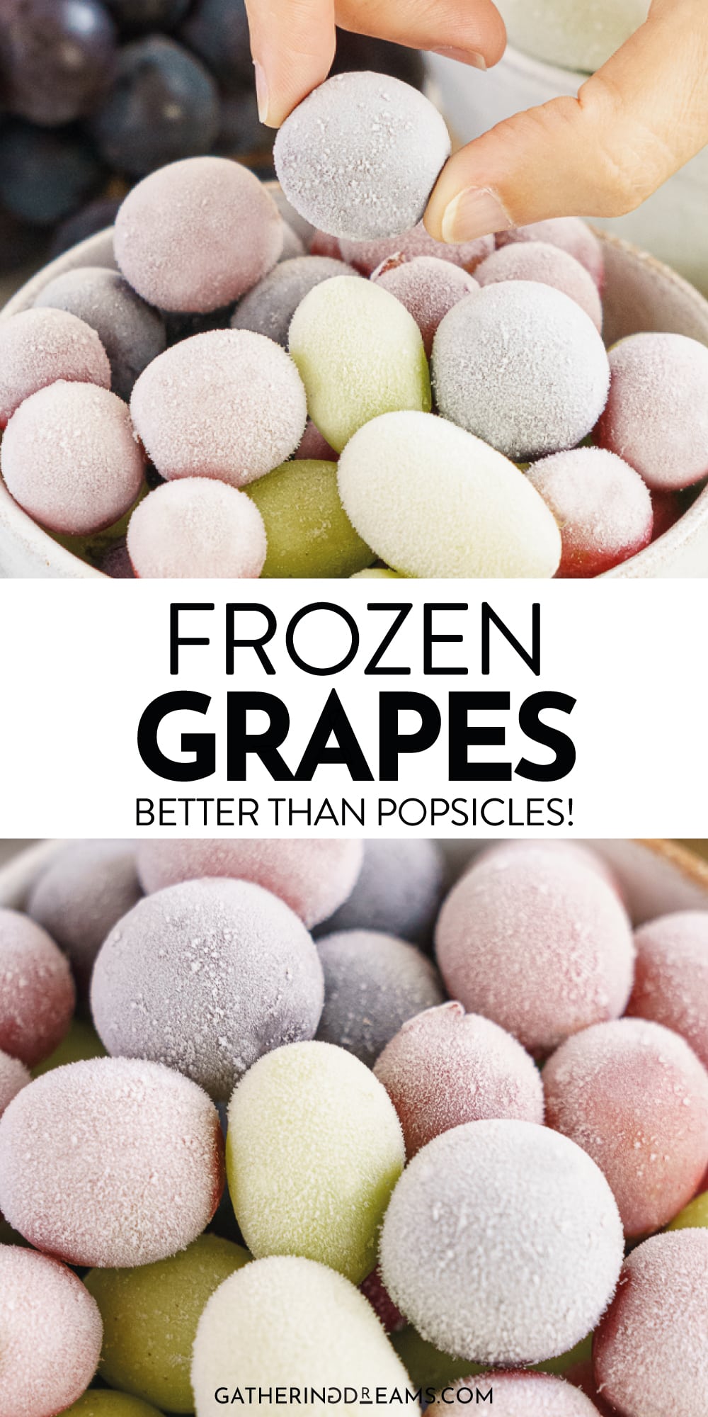Frozen Grapes (The Best Summer Snack)