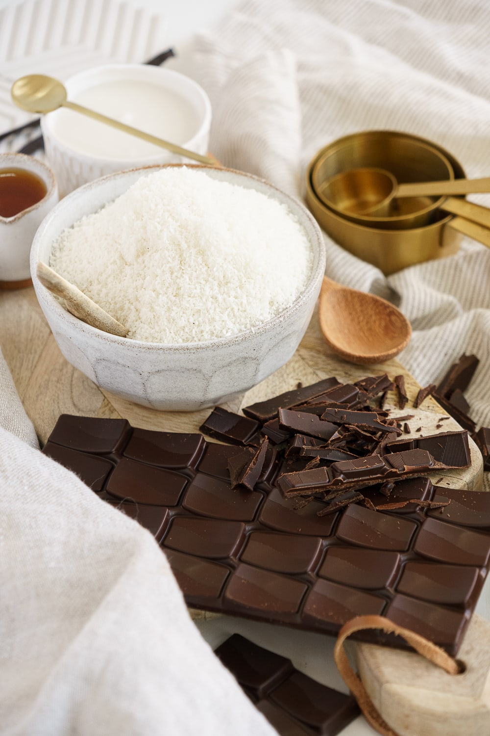ingredients needed to make bounty balls