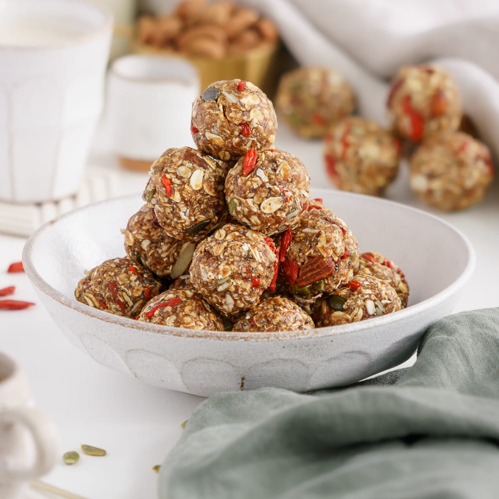 NoBake Granola Balls Gathering Dreams