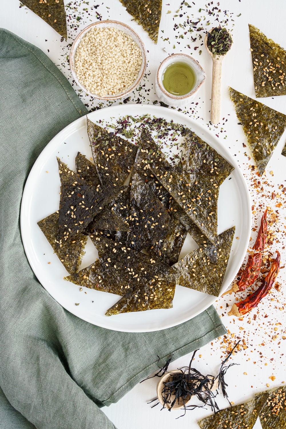 Nori Chips (Nachos Style) Gathering Dreams