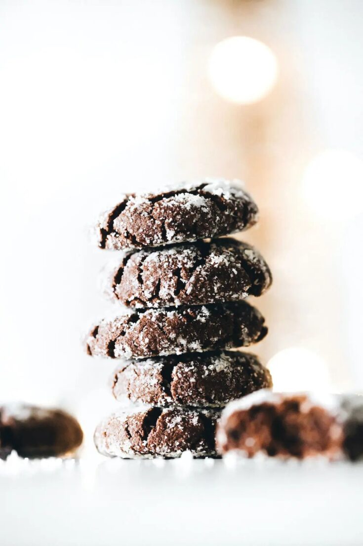 Chocolate Crinkle Cookies