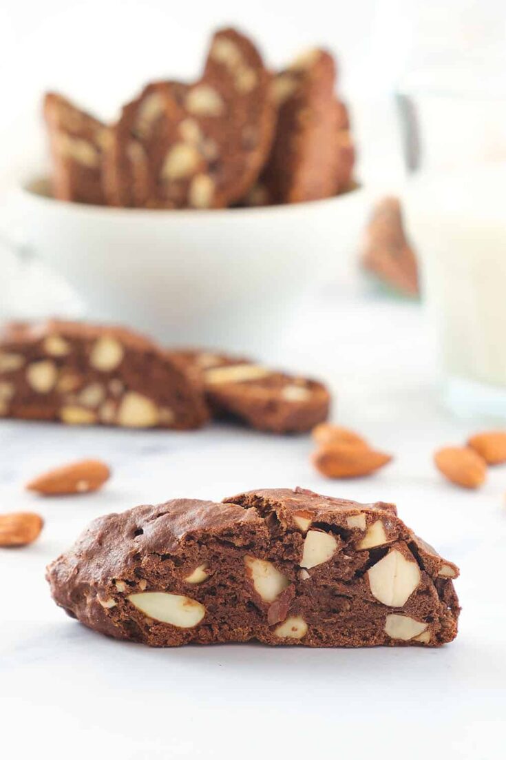 Vegan Biscotti with Almonds