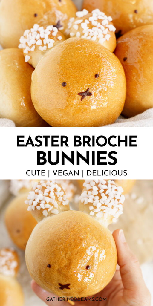 vegan brioche bunnies pin