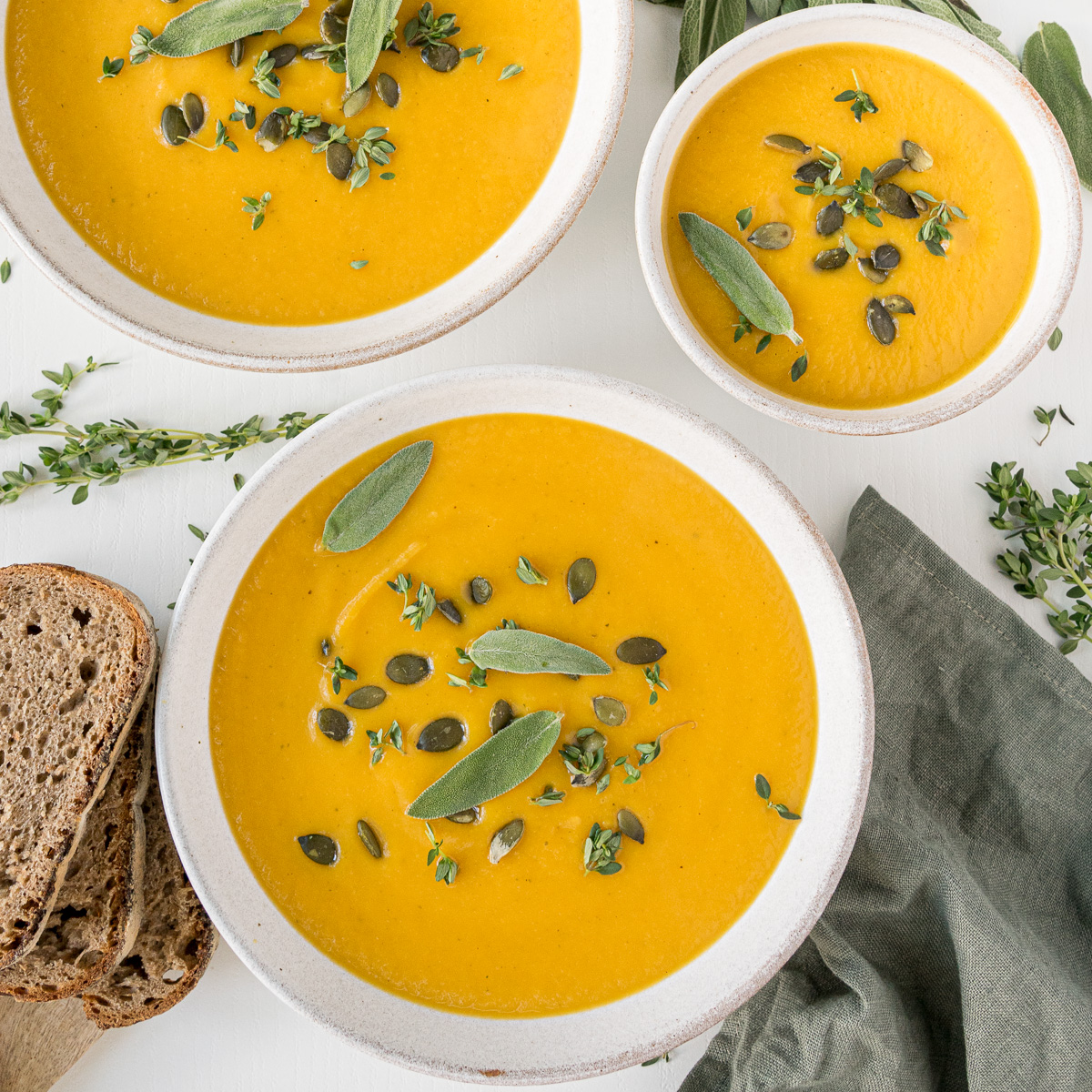 Vegan Butternut Squash Soup - Gathering Dreams