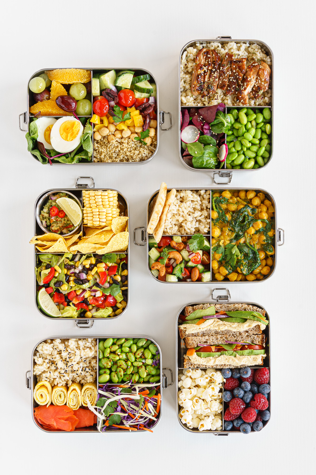 Clean-Eating Bento Box Lunch