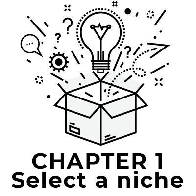 Chapter 1 icon: Select a niche
