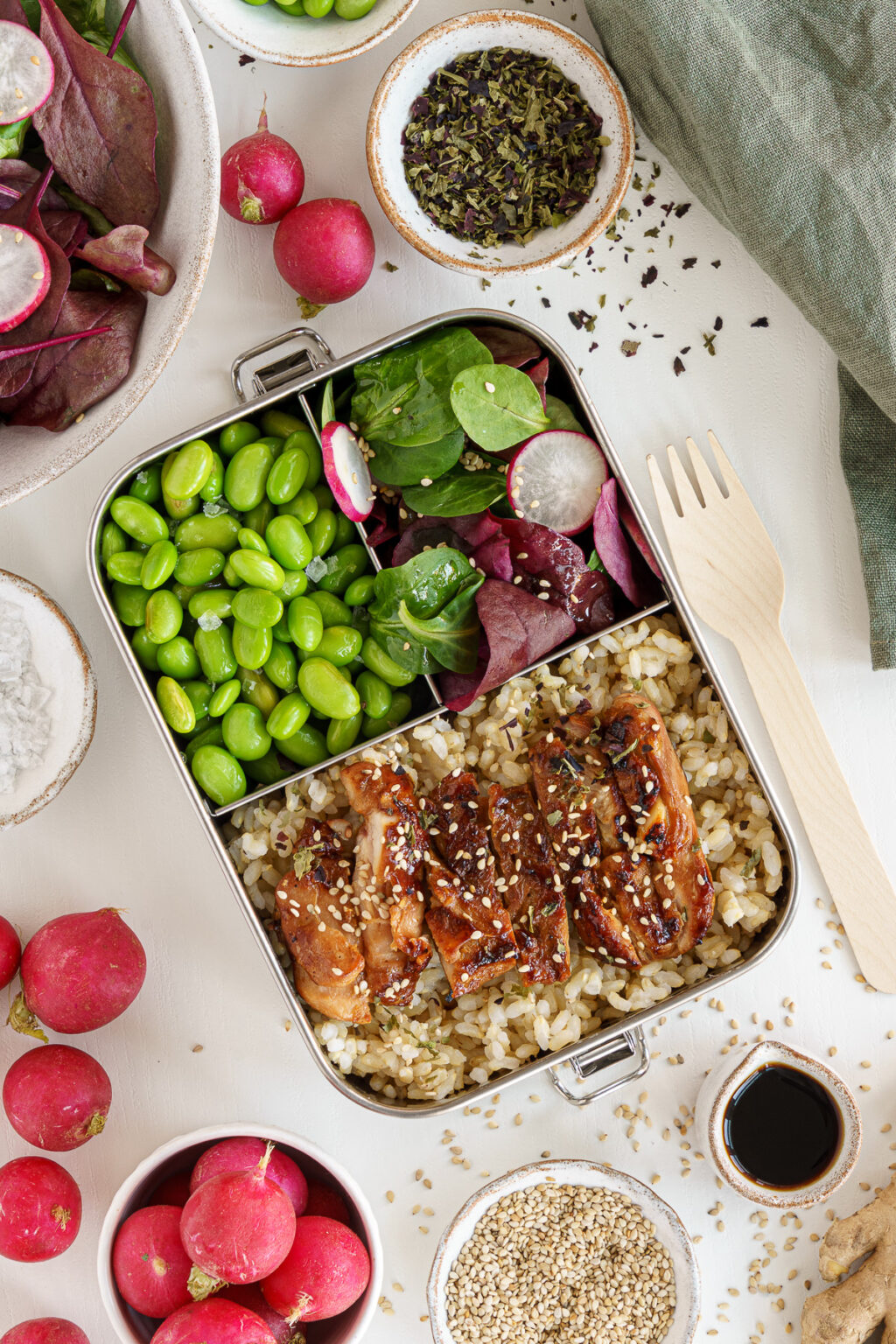 Chicken Teriyaki Bento Box