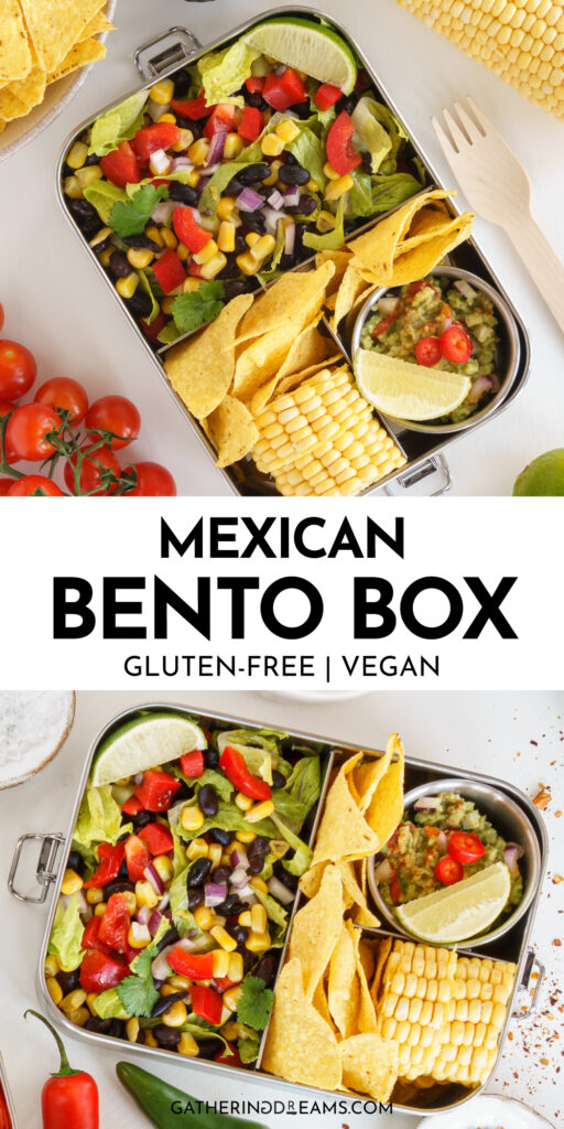 Mexican bento box pin