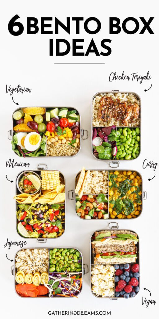 bento box ideas pin