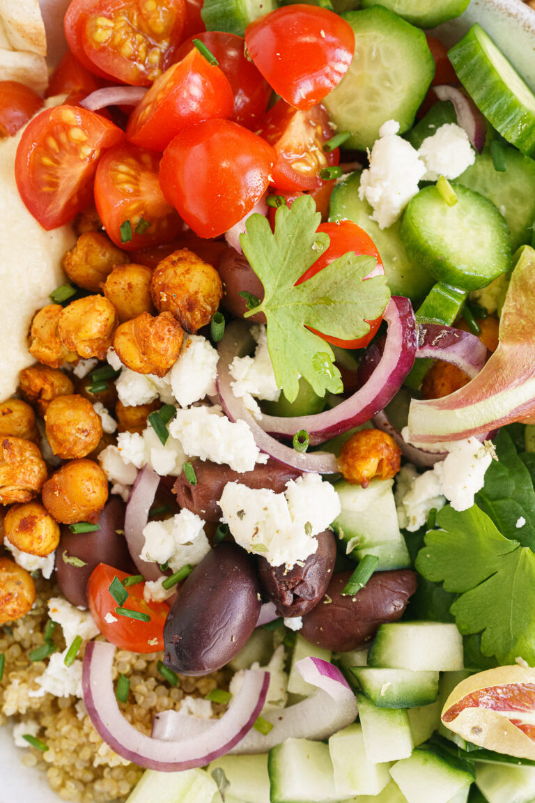 Easy Hummus Bowl - Gathering Dreams