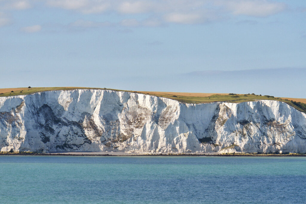 The white cliffs of Dover