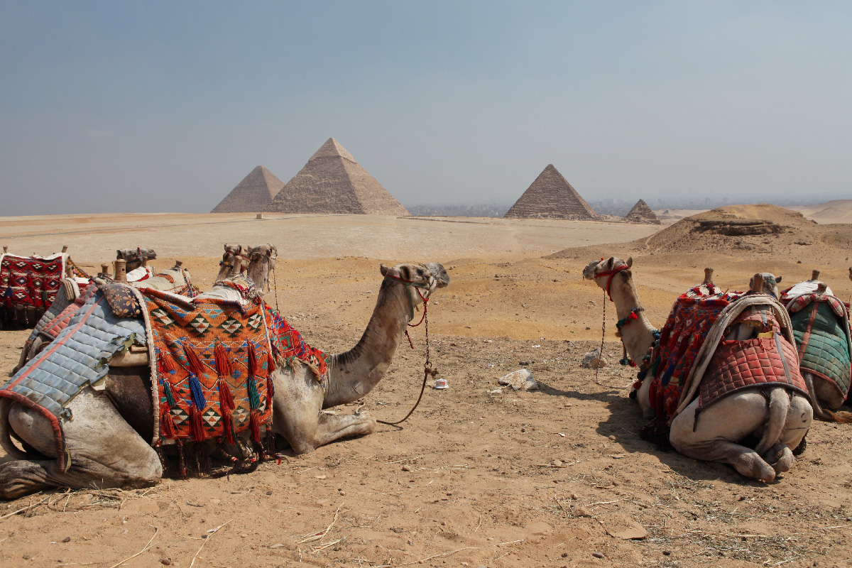 Pyramid of Giza in Egypt