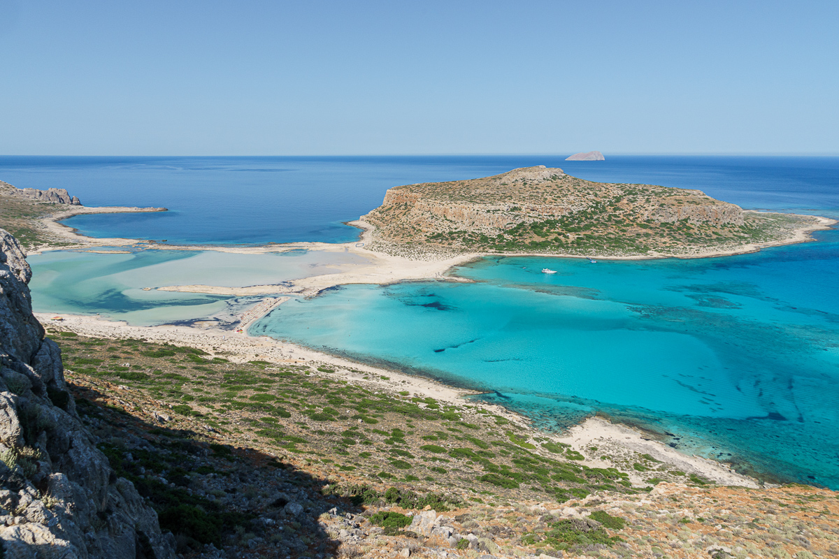 Balos Lagoon in Crete