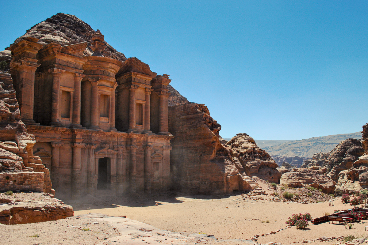 Petra's mountaintop "Monastery"