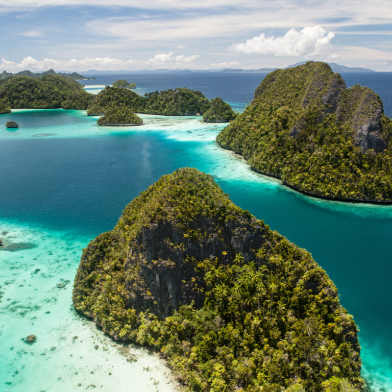 Tropical Lagoon in Raja Ampat