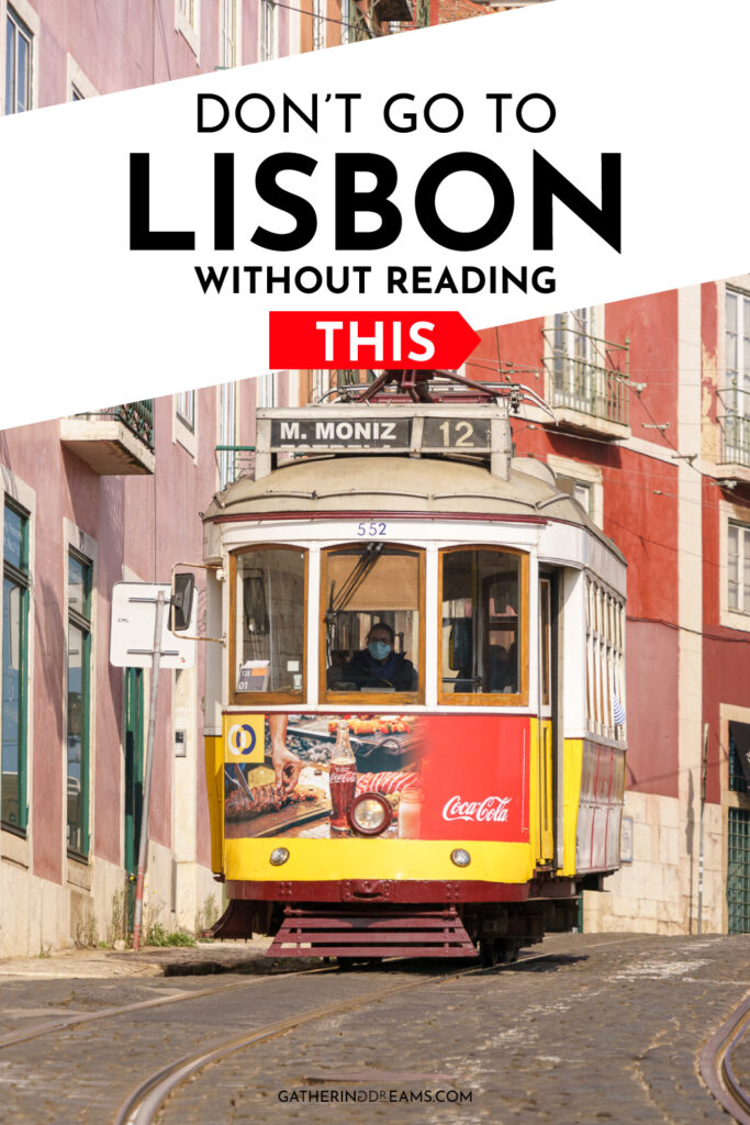 things to do in Lisbon pin